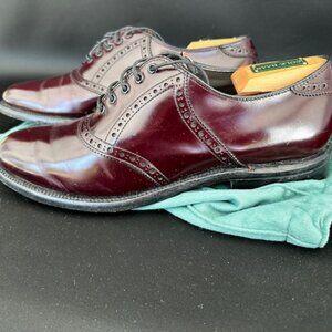 Foot Joy Burgundy Men's Dress Oxford 10 C